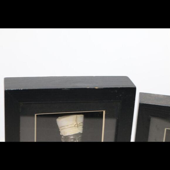 Lot of 3 black frame Vintage Pharaoh Style Ornament Set - Picture 6 of 8